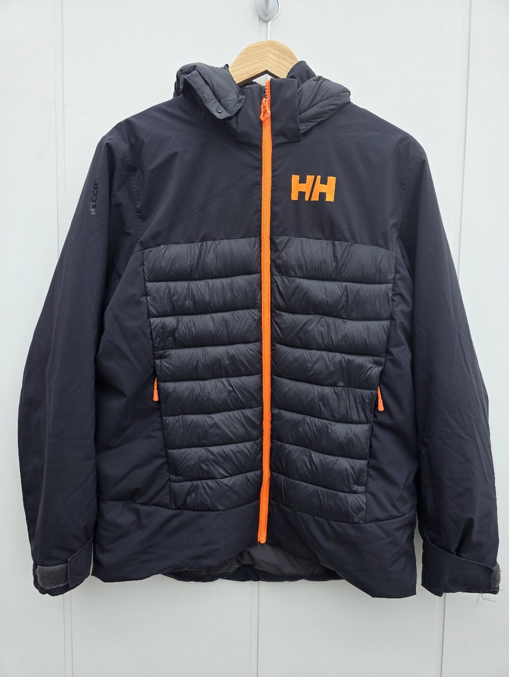 Helly Hansen Summit Recco Black Insulated Winter Jacket Youth